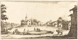 景观，在1635年或之后。 作者 不明