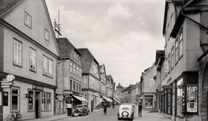 Langestrasse，德国巴克堡，c1930年代 作者 不明