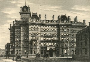 朗廷酒店，约建于1876年。 作者 不明