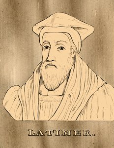Latimer，c1487-1555，1830年。 作者 不明
