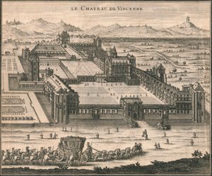 温尚城堡（Chateau De Vincenne），1723年。 作者 不明