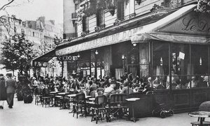 Le Dôme, Boulevard du Montparnasse. 作者 不明