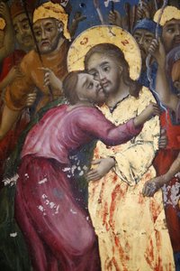 Le baiser de Judas Fresque de l