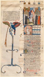 Gratian从小肠切除的叶子：初始C ...，c。 1300-1310。 作者 不明