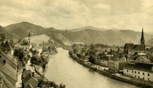 奥地利施蒂里亚州的莱奥本（Leoben），约建于1935年。 作者 不明