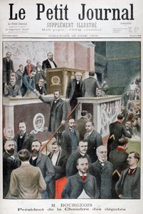众议院议长莱昂·布尔乔亚（Leon Bourgeois），1902年 作者 不明