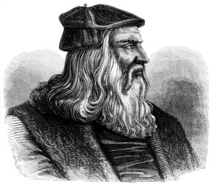 达芬奇（Leonardo da Vinci）1452-1519，16世纪1849年 作者 不明