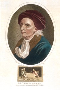 莱昂哈德·欧拉1707-1783年，瑞士数学家，1801年 作者 不明
