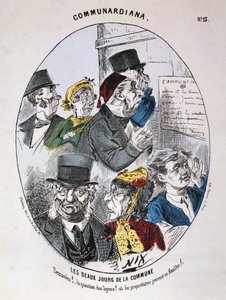 公社的美好日子，1871年 作者 不明