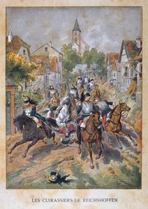 1870年8月6日，法普战争，1870年8月6日，莱斯·库希拉弗德·赖希霍芬 作者 不明