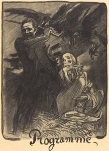 Les Honnêtes femmes，会议，亨利-贝克未发表的诗歌，La Parisienne，1904。 作者 不明