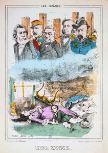 Les Infames，1871年4月，巴黎公社 作者 不明