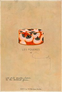 Les Poudres de Coty，1923年，1923年 作者 不明