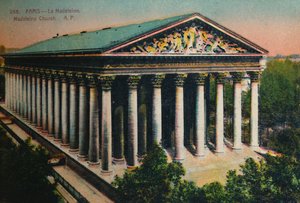 Léglisede la Madeleine，巴黎，c1920年 作者 不明