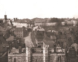 林肯城堡（Lincoln Castle），林肯郡，1894年。 作者 不明