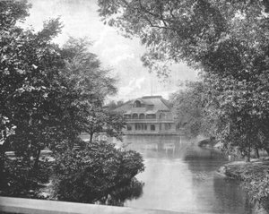 林肯公园（Lincoln Park），美国伊利诺伊州芝加哥市，摄于1900年。 作者 不明