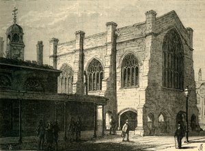 林肯旅馆教堂，1881年。 作者 不明