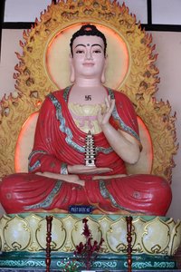 Linh An buddhist pagoda. Medicine Buddha (Bhaisajyaguru) statue. Dalat. Vietnam 作者 不明