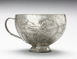 狮子狩猎杯，公元前1100-1000年。 作者 不明