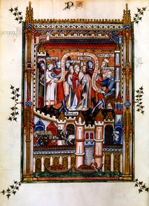 利比乌斯宣布自己为基督的门徒，1317年 作者 不明