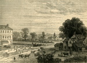 十八世纪的里森·格林（Lisson Green），c1876年。 作者 不明