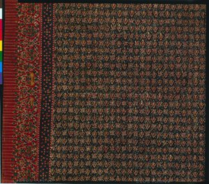1800年代末-1900年代初，腰部布Pha nung或裹布服装。 作者 不明