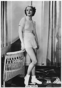 路易斯·王尔德（Lois Wilde），美国女演员，c1938年 作者 不明