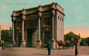 伦敦，大理石拱门，c1906 作者 不明