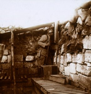 外景，法国香槟，c1914-c1918 作者 不明