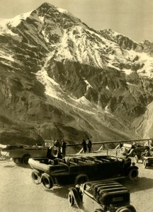 奥地利大格洛克纳山高山路霍赫迈斯的监视点，摄于1935年。 作者 不明