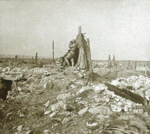 监视哨所，沃堡，法国北部，c1914-c1918 作者 不明