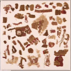 松散的纺织品碎片c。 50-650。 作者 不明