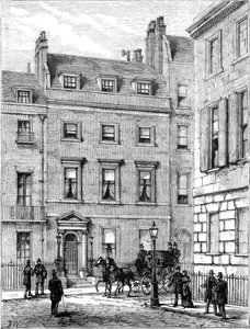 比肯斯菲尔德勋爵的房子，地址：19 Curzon Street，梅菲，伦敦，1900年 作者 不明