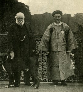索尔兹伯里勋爵和李鸿章，1901年。 作者 不明