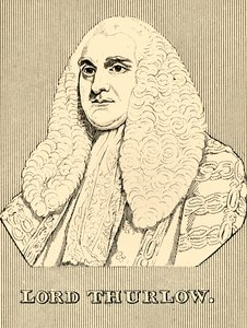 瑟洛勋爵（Lord Thurlow），1731年至1806年，1830年。 作者 不明