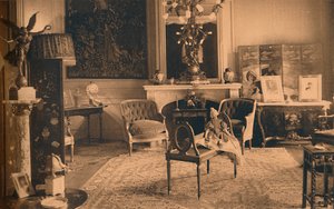 1927年，比利时布鲁塞尔古巴大使馆路易十六室。 作者 不明