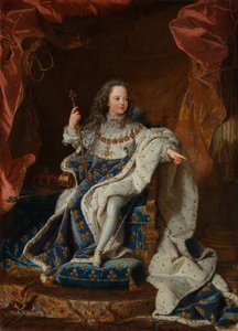 小时候的路易十五1710-1774，约。 1716-24。 作者 不明