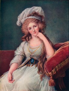 奥尔良公爵夫人路易丝·玛丽·阿德莱德·德·波旁-蓬蒂耶夫，17531821。法国贵族 作者 不明