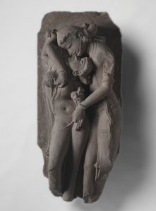 恋人Mithuna，1000多岁。 作者 不明