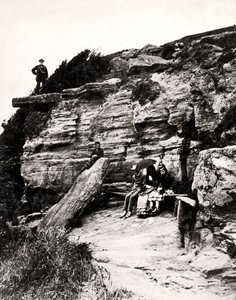 恋人座位，Fairlight，Hastings，苏塞克斯，c1900 作者 不明