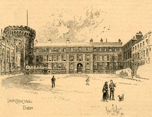 Lower Castle Yard，爱尔兰都柏林，约建于1890年。 作者 不明