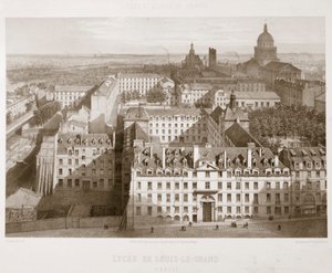 吕塞·路易·勒·格兰大酒店（Lycee de Louis-le-Grand），巴黎，1867年 作者 不明