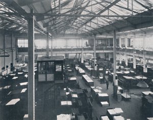 机械馆，1916年 作者 不明