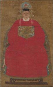 韩内芳女士，1368-1644。 作者 不明