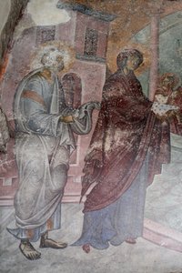 麦当娜与约瑟夫，c。 1260-1270 作者 不明