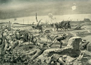 Mafeking：1901年，埃洛夫斯在Attack灾前夕进行了绝望的进攻。 作者 不明