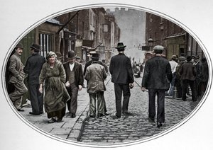 意大利社区的主要街道，克莱肯维尔，伦敦，c1900 1901年 作者 不明