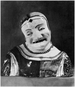 Maiolica肖像半身像，1958年末 作者 不明