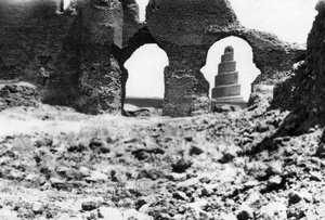 美索不达米亚Malwiya塔，1918年 作者 不明