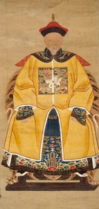身着六品官服的男子，19世纪 作者 不明